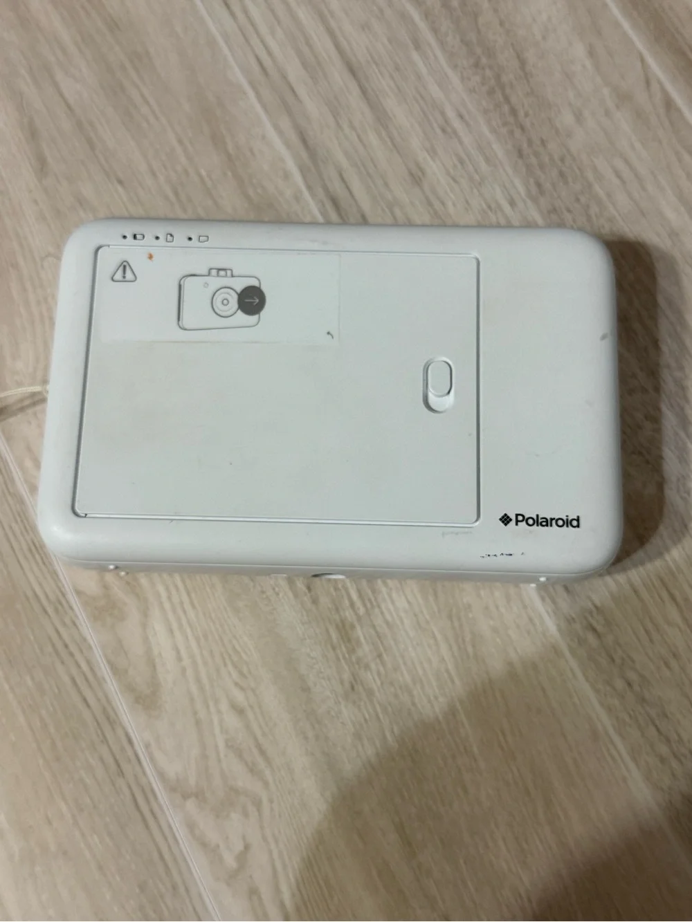 Polaroid Snap Instant Camera - White with Rainbow Accent